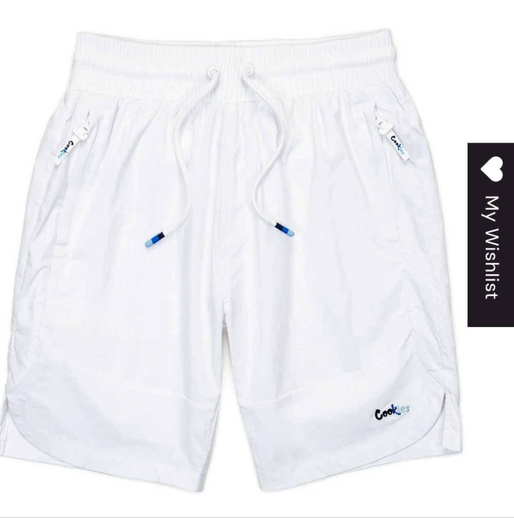 Cookies Forum Dri Fit Cotton Jersey Short - White